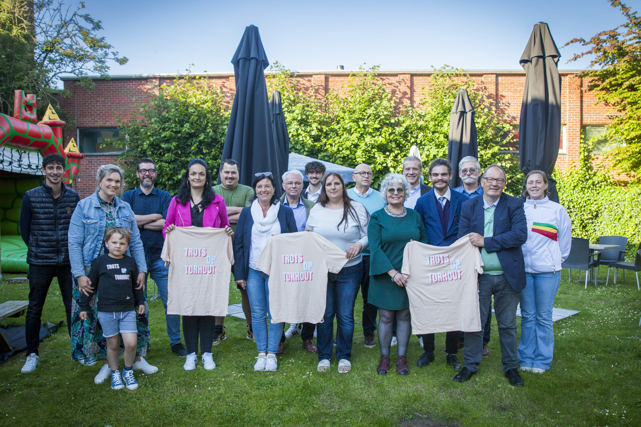 Groepsfoto kandidaten Trots Op Torhout